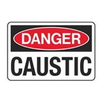 Danger Caustic Decal